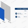 : PVC szalagok méretei és ajánlások a megfelelő PVC szalagfüggöny kiválasztásához