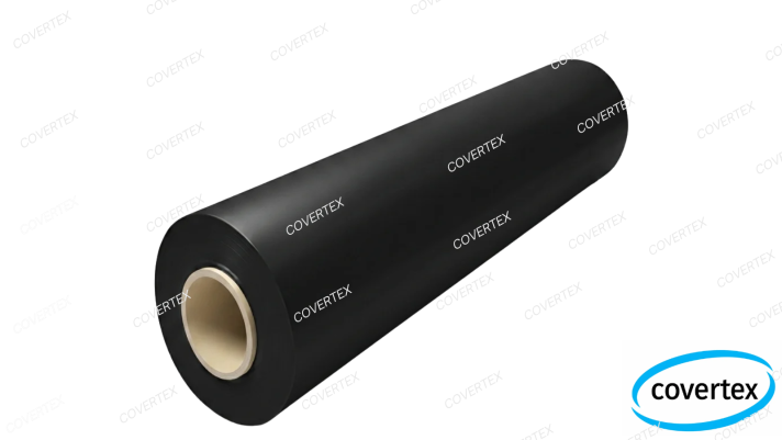 PVC cerada 900 g   RAL 9005 (Crna) - COVERTEX -