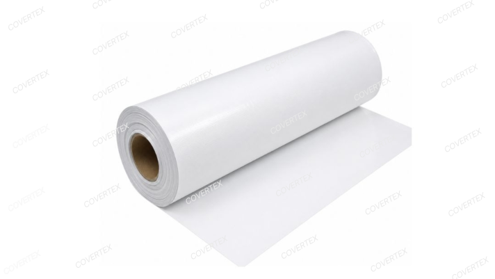 PVC cerada 900 g RAL 9003 Bela         (Covertex)