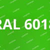 Zelena PVC cerada RAL 6018 – uzorak boje